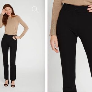 Betabrand Classic Dress Pant | Yoga Pant Straight Size Small